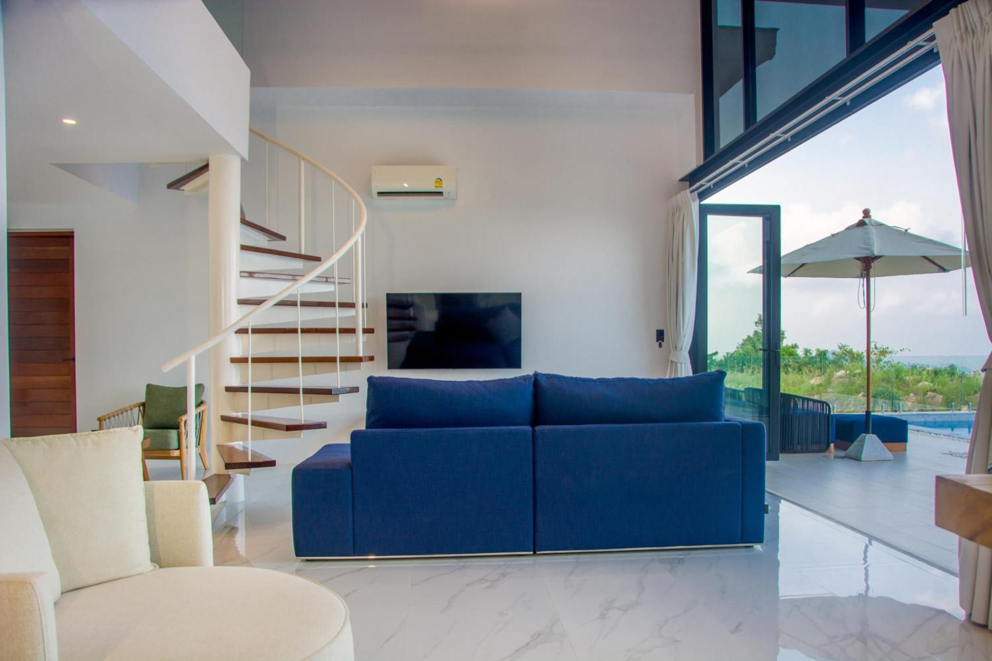 Seaview Lux Dream Villa Strand von Chaweng