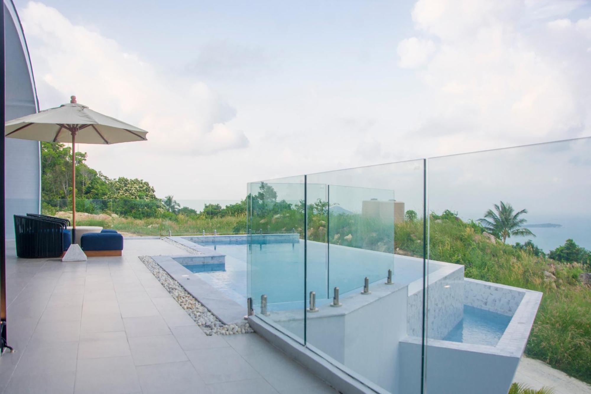 Seaview Lux Dream Villa Strand von Chaweng